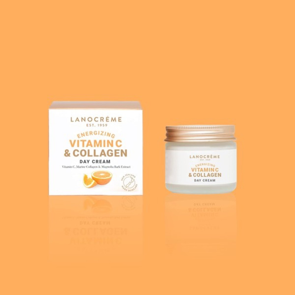 NWT Lanocreme Energizing Vitamin C & Collagen Day Cream